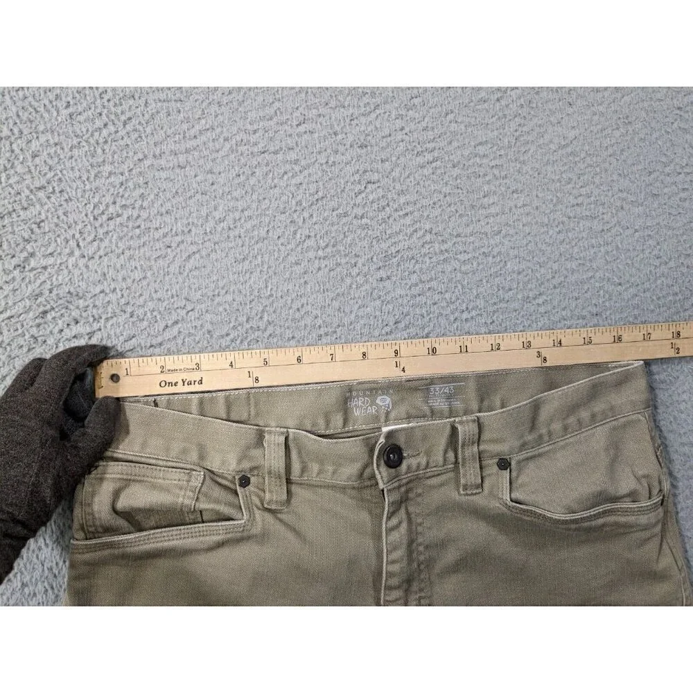 Mountain Hardwear Pants 33x32 (Actual 34x30) Jeans Style Straight Light Brown